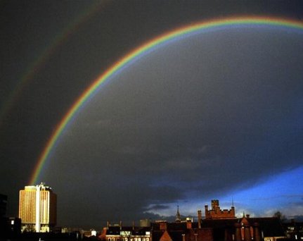 Rainbow over Belfast