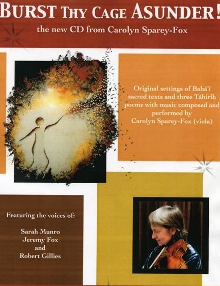 "Burst Thy Cage Asunder"