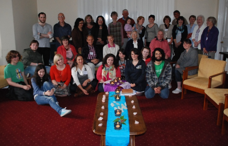 Devotional group at Summer School