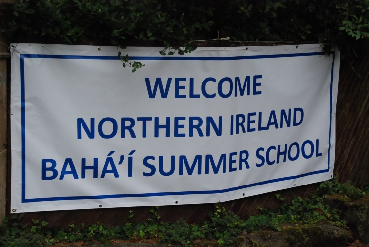 Baha'i Summer School sign