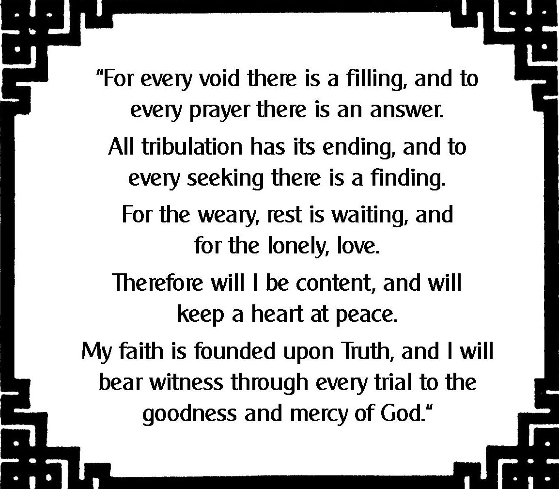 A prayer of George Townshend