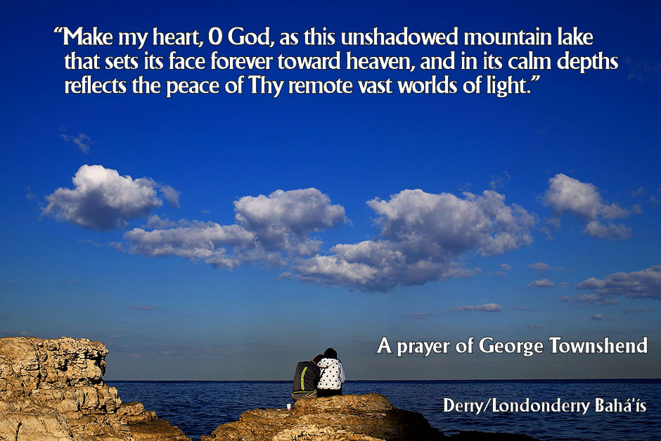 A prayer of George Townshend