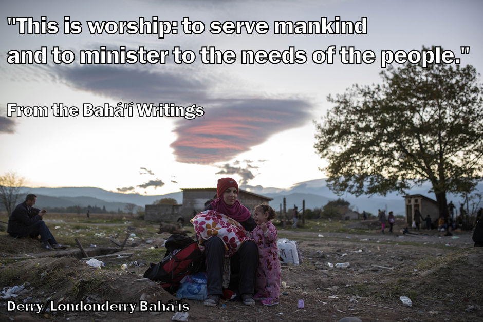 �This is worship: to serve mankind and to minister to the needs of the people.�